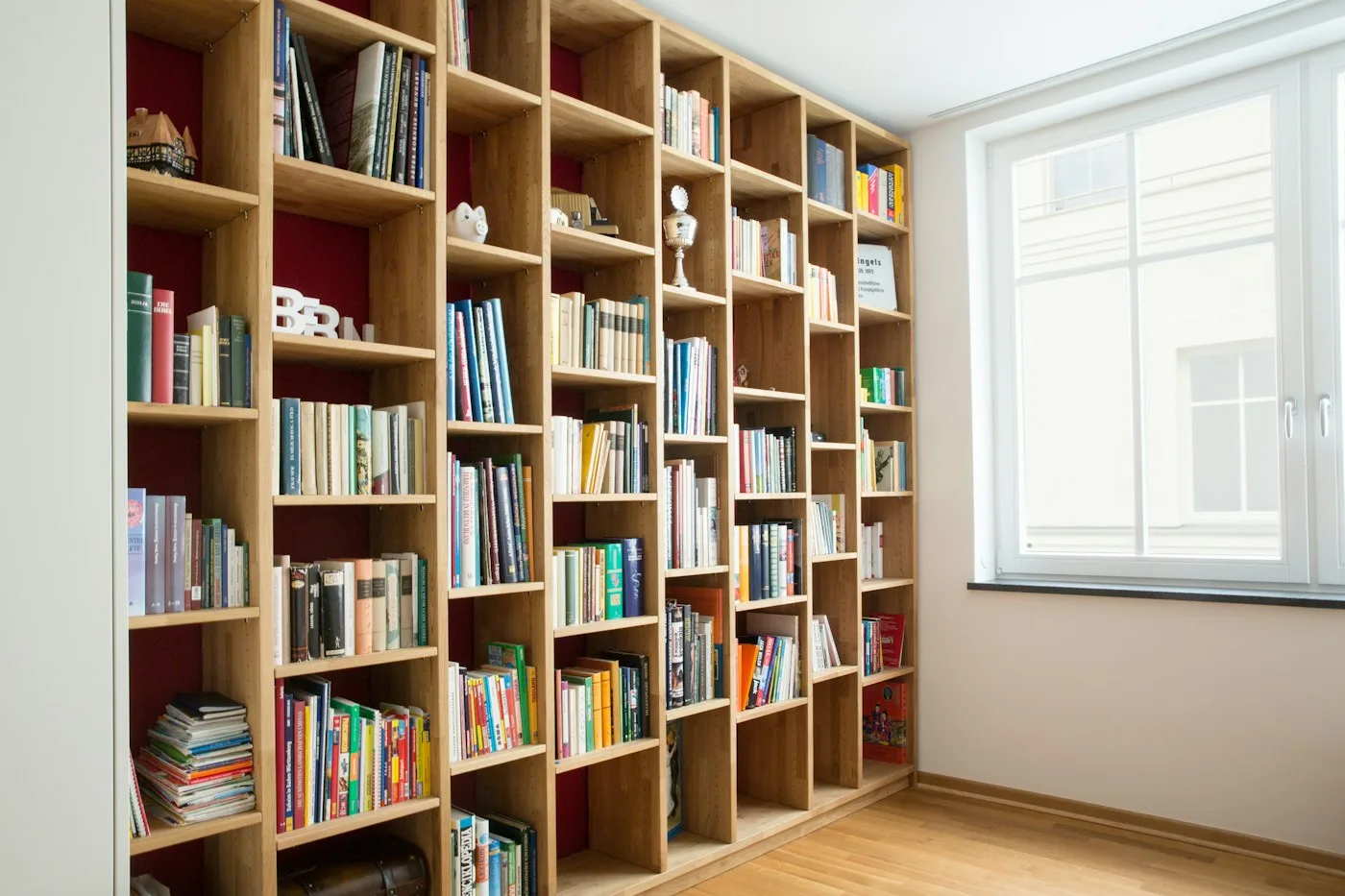 Ligne Bibliothèque en Chêne 5 Niveaux Studio