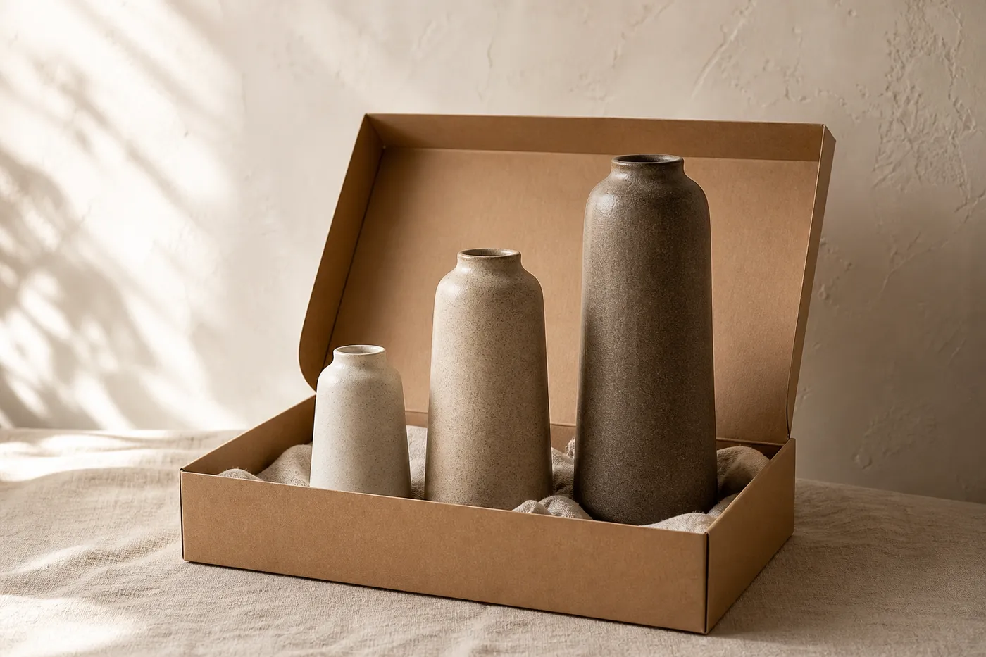 Collection Coffret Trio de Vases