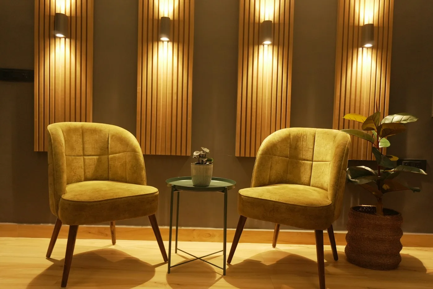 Collection Fauteuil en Velours Côtelé
