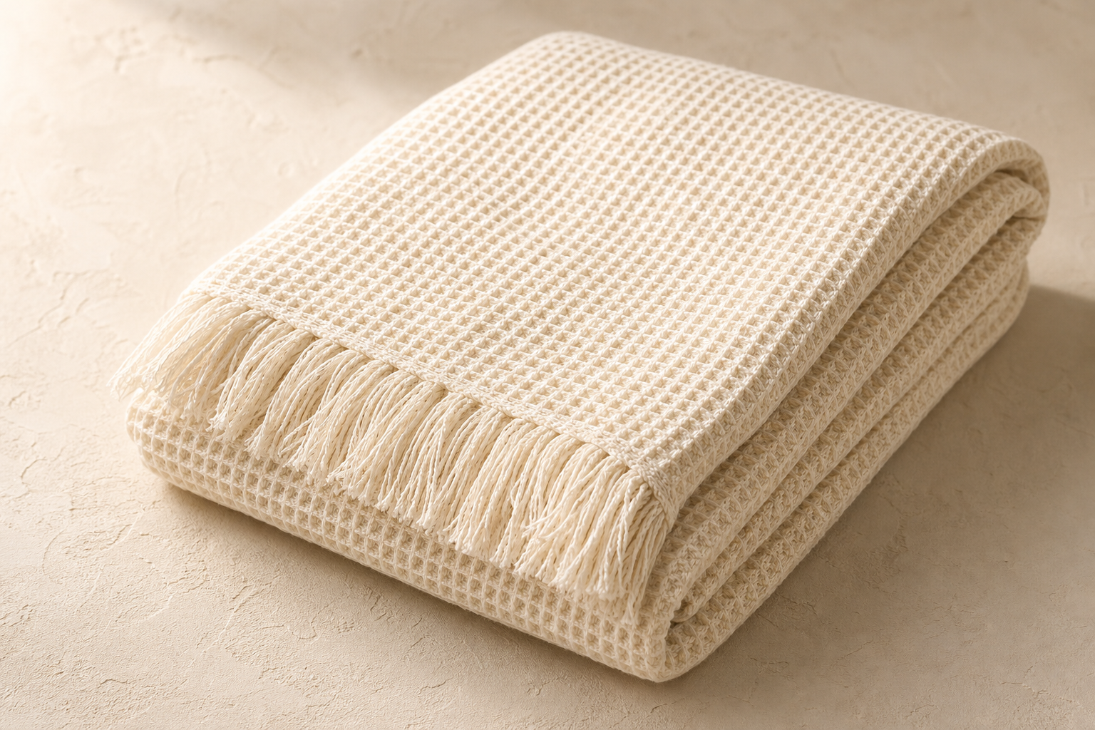 Édition Plaid Coton Gaufré Compact — Série 11