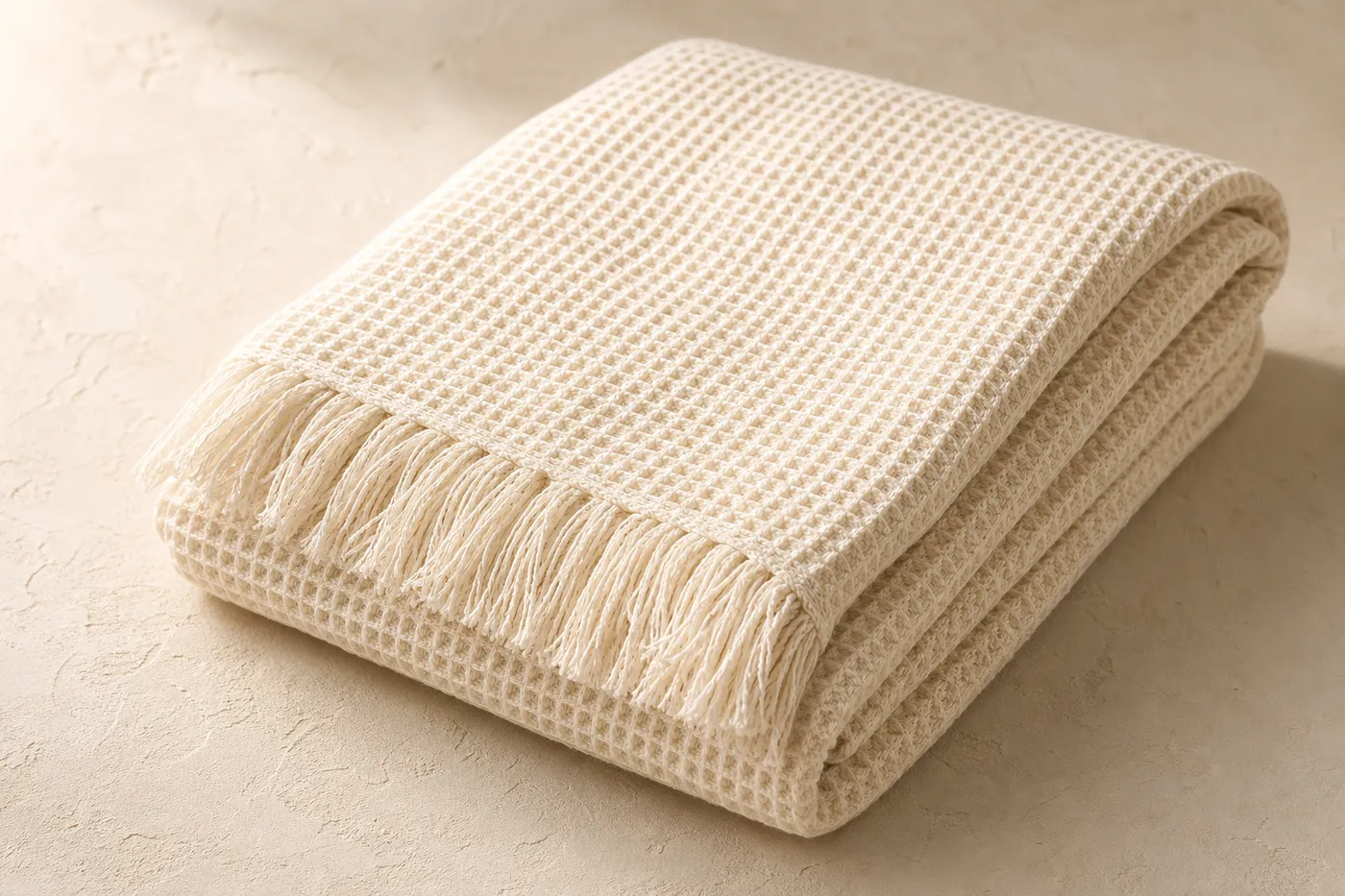 Édition Plaid Coton Gaufré Compact — Série 11